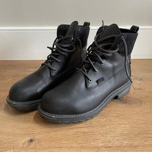 Timberland PRO Women's Size 8 Black Lace-Up Work Boots Steel Toe